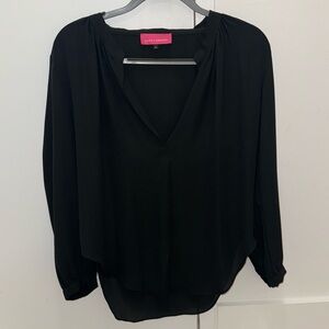Pookie & Sebastian Long Sleeve Blouse